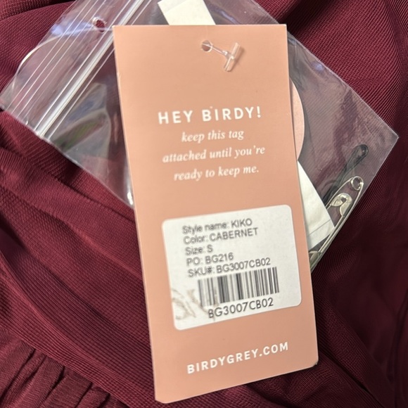 Birdy Grey KIKO DRESS Small Cabernet - Picture 5 of 5